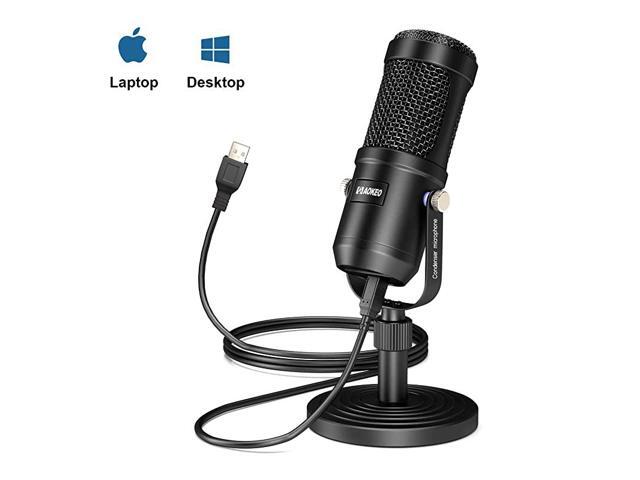 USB Microphone Condenser Podcast Microphone for Computer Suitable for Recording Gaming Desktop Windows Mac YouTube Streaming Discord