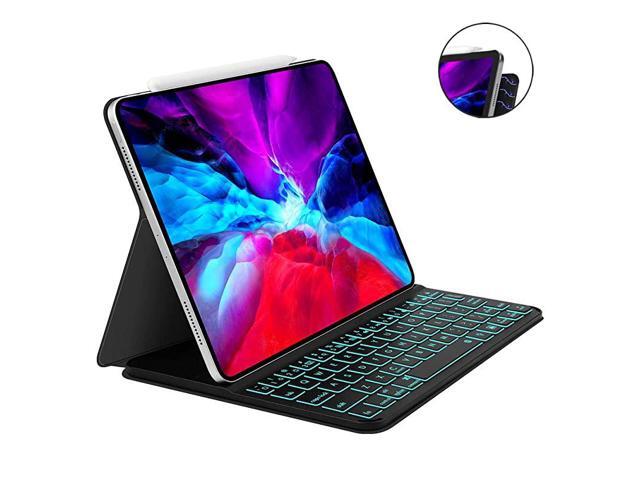 iPad Air 4th Generation 109 BacklitKeyboard Case 2020 Slim Folio Magnetic Case with Wireless Keyboard Pencil Charging Holder Smart Cover for iPad