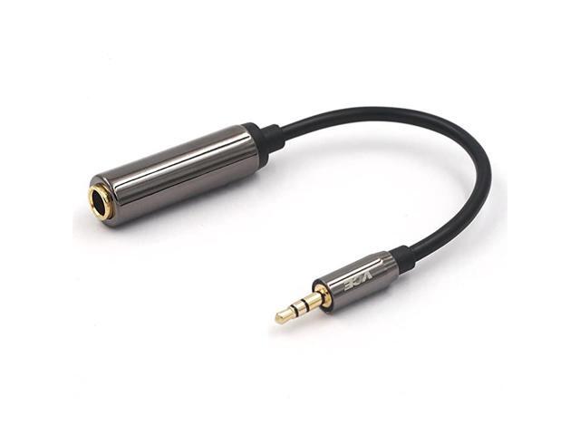 14 to 18 Adapter35mm 18 inch Male to 635mm 14 inch Female Audio Jack Gold Plated Adapter for Amplifiers Guitar Home Theater Devices Laptop