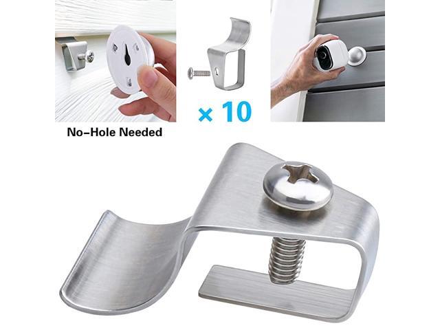 Clips for Arlo Pro 2 Arlo Ultra 4K Arlo Pro Arlo Pro 3 Vinyl Siding Hooks Outdoor Cam Accessories for Mounting Wireless Home Security Camera