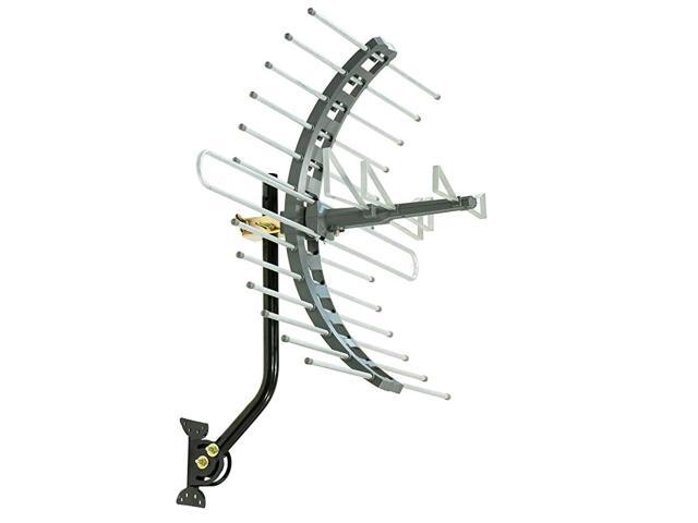 Pro Outdoor TV Antenna Long Ran Antenna 4K 1080P VHF UHF Digital HDTV Antenna J Mount Included Weather Resistant Indoor Attic Mountable 29884