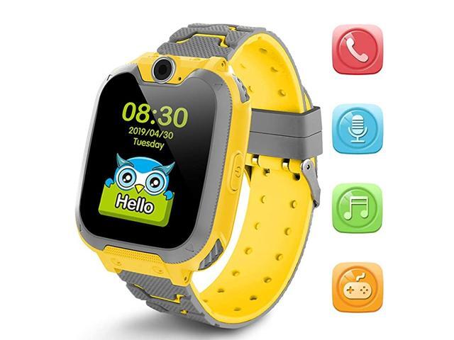 Smartwatch Girls and BoysColorful Touch Screen Waterproof Smartwatch with Camera Games Alarm Touch Screen SOS Call Voice Chatting Christmas