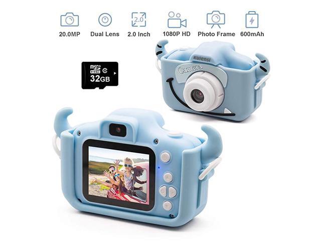 Digital Camera Girls Birthday Toy Gifts for 413YearOld Children Dual Lens 200MP Toddler Cameras Child Camcorder Video Recorder 1080P IPS 20 Inch