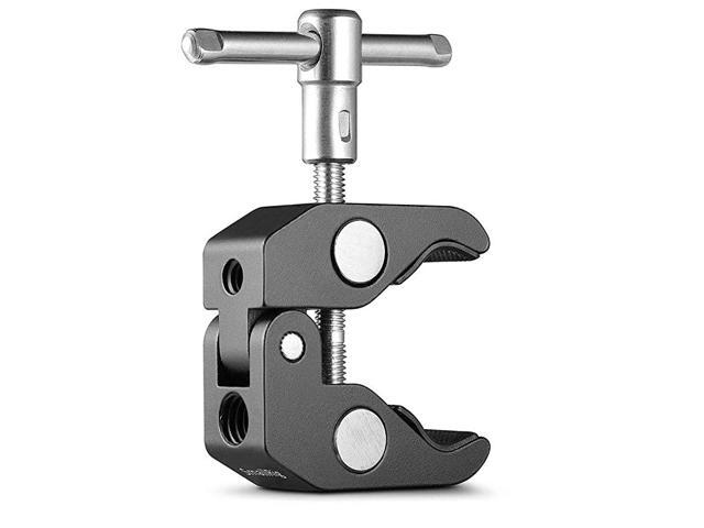 Super Clamp with 14 and 38 Thread for Cameras Lights Umbrellas Hooks Shelves Plate Glass Cross Bars etc 735
