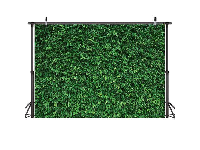 7x5FT Green Leaves Photography Backdrops Mmicrofiber Nature Backdrop Birthday Background for Birthday Party Seamless Photo Booth Prop Backdrop CP87