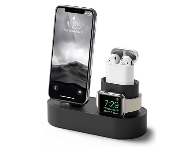 3 in 1 Apple Charging Station Compatible with Apple Watch Series 6SE54321 Apple AirPods 21 iPhone 11 and All iPhone Models Original Cables Required
