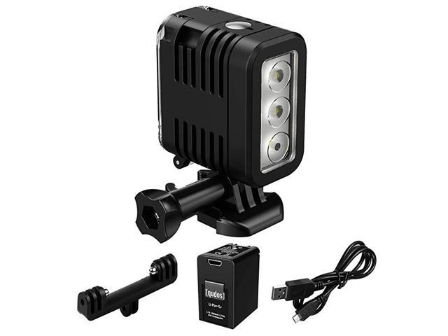 Underwater Lights Dive Light 147ft45m Diving Light High Power Dimmable Waterproof LED Video Fill Night Light for Hero 8 7 6 5 5S 4 4S 3+32