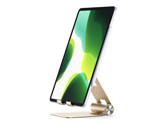 R1 Aluminum MultiAngle Foldable Tablet Stand Compatible with 20202018 iPad Pro 2020 iPad Air iPhone 12 Pro Max12 Mini12 11 Pro Max11 Pro Xs
