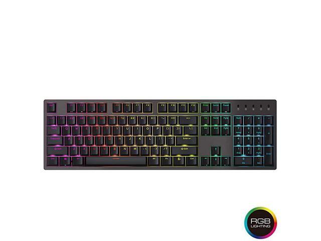 Taurus K310 Nebula Mechanical Gaming Keyboard 104 Keys Double Shot PBT USB Type C RGB Backlit