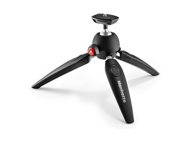 MTPIXIEVOBK PIXI EVO 2Section Mini Tripod for Mirrorless Cameras Compact System Cameras DSLR Video Compact Size Aluminium