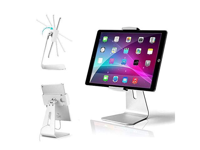 Elegant Tablet Stand Aluminum iPad Stand Holder Desktop Kiosk POS Stand for 713 inch iPad Pro Air Mini Galaxy Tab Nexus Tablet Mount for Store