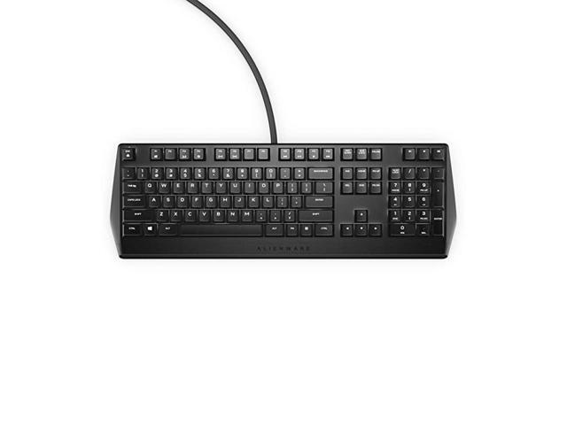 AW310K Mechanical Gaming Keyboard AW310K Cherry MX Red Switches Nkro PerKey White LED USB Passthrough Media Control 5 Onboard Profiles Black