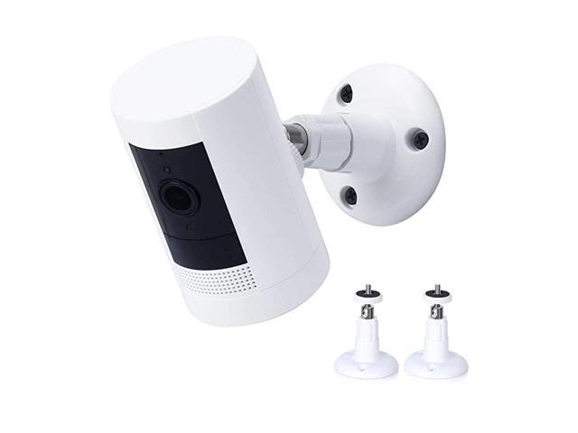 Wall Mount Compatible with Ring Stick Up Cam WiredBattery and Ring Indoor Cam HD Security Camera360 Degree Adjustable Mounting Bracket 2 Pack