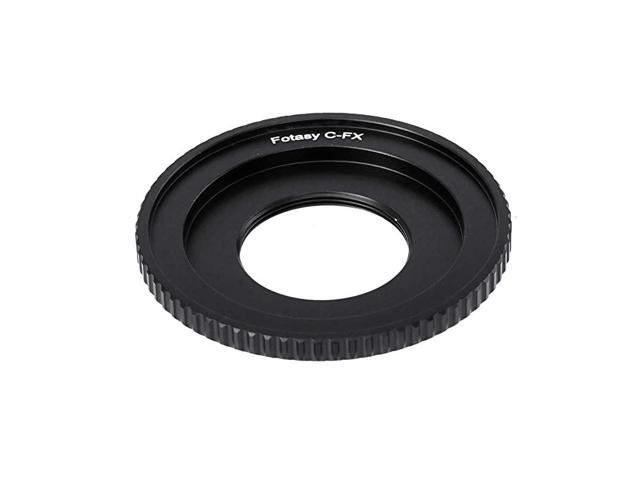 16mm C Mount lens to Fuji X Adapter Cine Movie Lens to Fujifilm X Mount Adapter Compatible with Fujifilm XMount Cameras XPro2 XE2 XE3 XA5 XM1 XT1