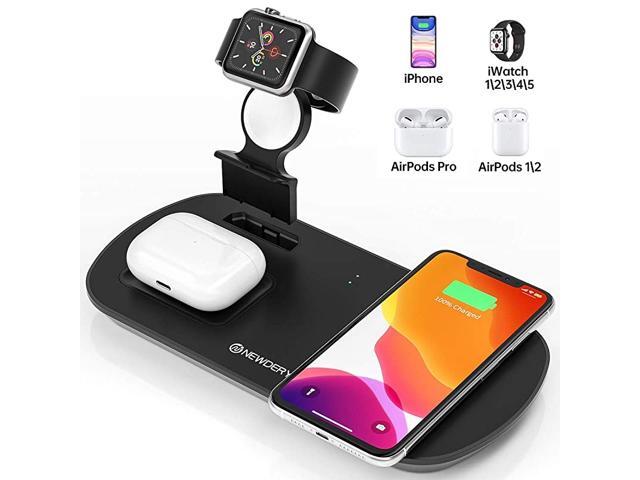 3 in 1 Wireless Charging Stand Wireless Charger for Apple Watch Airpods Pro2 Qi Cableless Charging Dock Triple Station for iPhone 1111 Pro