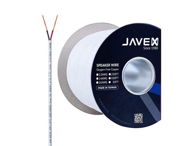 16Gauge AWG Speaker Wire OFC OxygenFree Copper 999 Cable CL3CL2 Rated inWall for HiFi Systems Mixer Amplifiers AV receivers Home Theater Car Audio