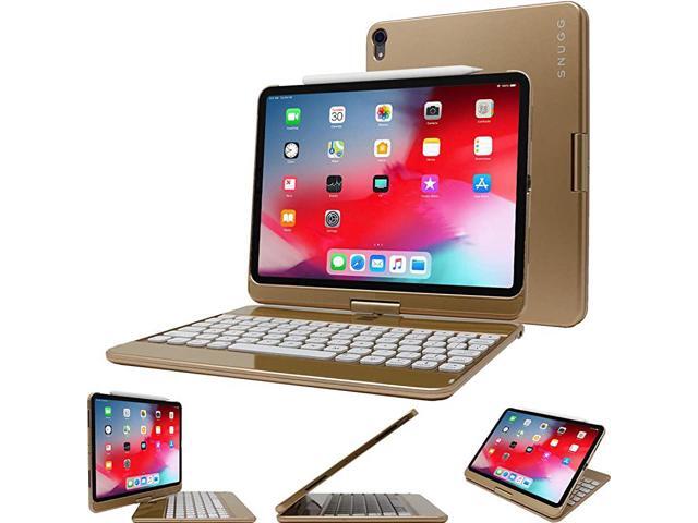iPad Pro 129 2018 Keyboard Backlit Wireless Bluetooth Keyboard Case Cover 360° Degree Rotatable Keyboard for Apple iPad Pro 129 2018 Apple Pencil