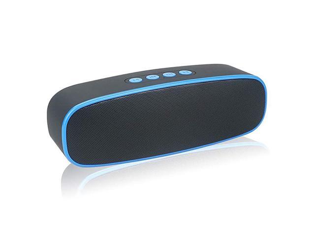 Wireless Bluetooth Speaker with AUXUSBTF Card SlotOutdoor Portable Stereo Speaker with HD AudioEnhanced Bass DualDriverHandsfree Calling FM Radio