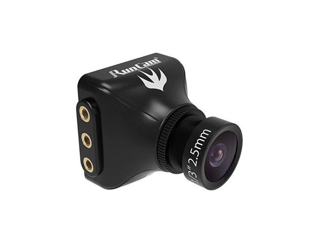 Swift 2 FPV Camera Integrated OSD MIC 600TVL DC 536V WDR NTSC Full Size Cam for FPV Drone and RC Hobbies Black