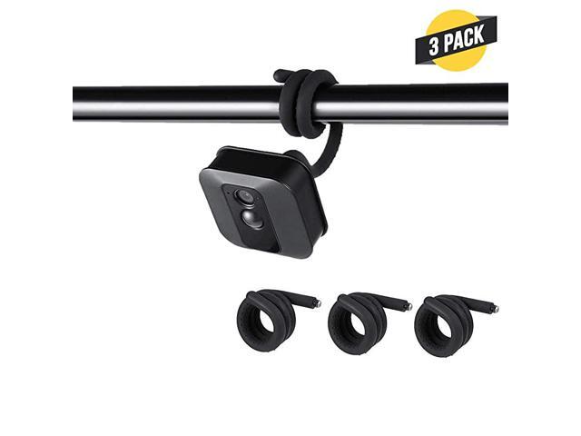 Adjustable GooseneckLike Twist Mount Compatible with Blink Outdoor Blink XT2XT Camera 3Pack Black