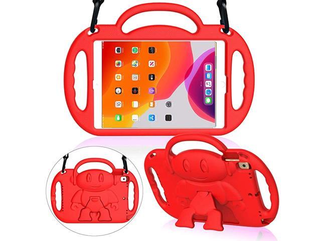 Kids Case for New iPad 102 8th 7th Generation 2020 2019 Light Weight Shockproof Shoulder Strap Handle Stand Case for New iPad 102Inch 2019 2020