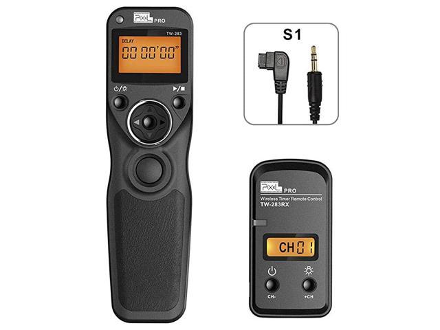Wireless remote Timer Shutter Release Remote Control TW283S1 FSK 24GHz LCD for Sony A560 A580 A290 A390 A450 A33 A500 A550 A850 A900 A350 A300A200