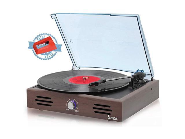 JTF536 Record Player Turntable USB for Vinyl Records 3 Speed Belt Driven Vintage Record Player VinyltoMP3 Stereo Built in Speakers Lp Phonograph