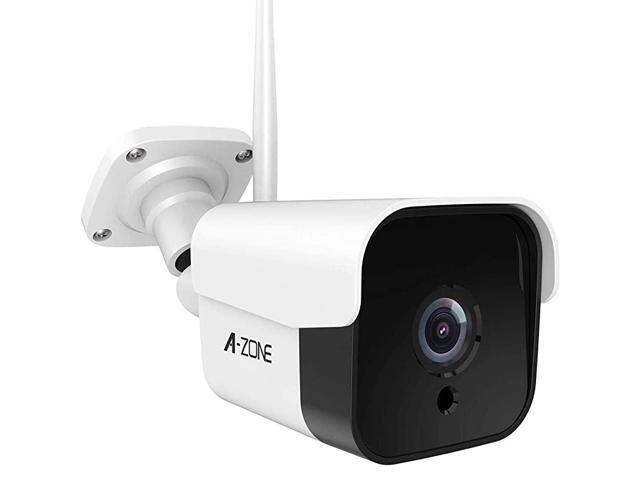 Outdoor Security Camera 3MP Bullet Door Camera IP66 Colorful Night Vision Home Surveillance System Work with Alexa WiFi Camera Outdoor TwoWay Audio