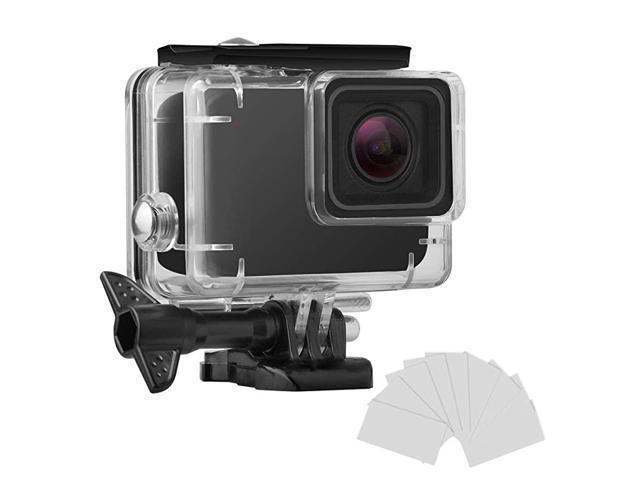 Waterproof Housing Shell for GoPro HERO7 WhiteSilver Diving Protective Housing Case 45m with Anti Fog and Bracket Accessories for Go Pro Hero 7