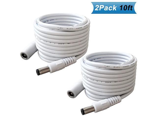 55mm x 21mm Extension CordDC 12v Power Supply Adapter for CCTV Security Camera Surveillance Indoor Wireless IP Camera Dvr Standalone LED StripCar12
