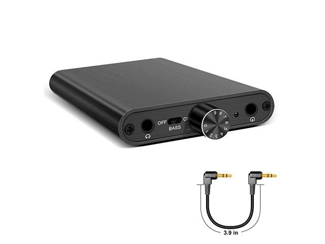 Headphone Amplifier Portable Headphone Amp 35mm Stereo Audio Input Out Buitin Power Bank 3000mAh3v for iPhone6 iPod iPad MP3 MP4 Computer etc
