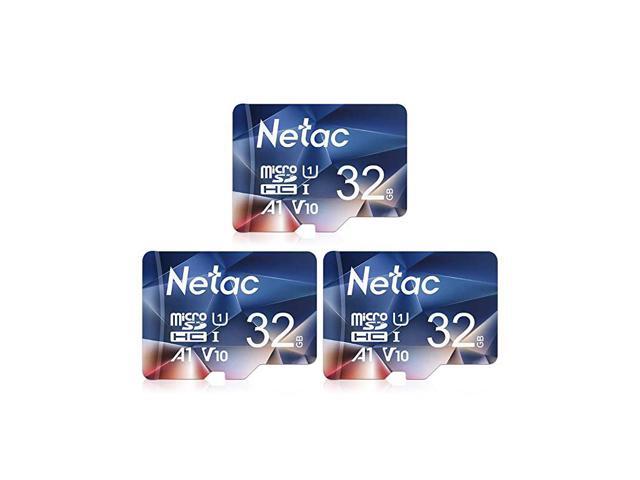 microSDHC Card Micro SD Card UHSI 90MBs 600X U1 C10 V10 A1 FAT32 High Speed TF Card P500 32GB X 3