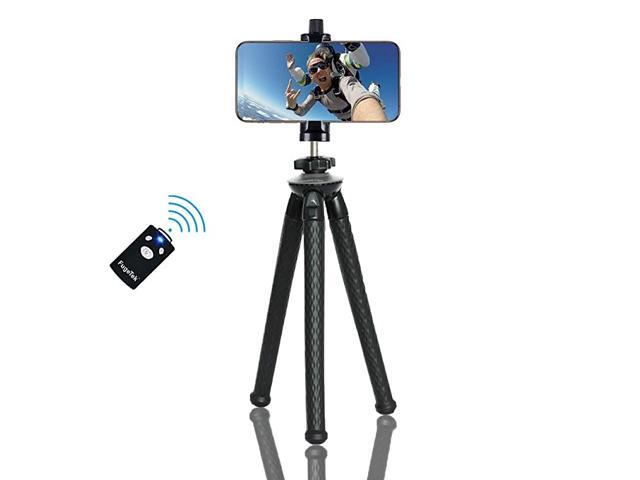 Flexible 11 Phone Tripod Stand Rugged Adjustable Waterproof Compatible With Camera iPhone XRXS Max XSX 88P Android Samsung Galaxy Pixel Facetime