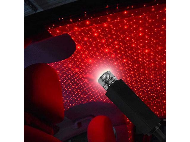 Car Roof Lights Romantic USB Night Light Car Atmosphere Lamp Adjustable Flexible Car Home Ceiling Decoration Light for Birthdays Festive