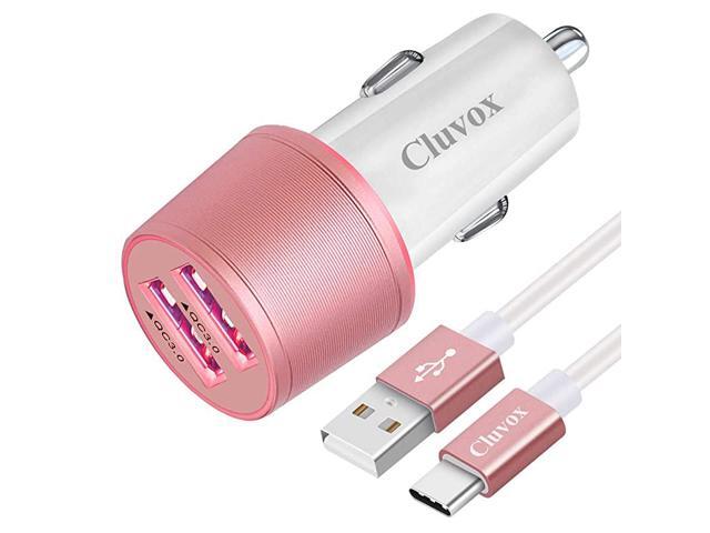 USB C Car Charger Compatible for Samsung Galaxy S20S20 PlusS20 UltraS10+S10eS9S8Note 20Ultra1098A20A50A70 Quick Charge 30 Dual USB Rapid Car