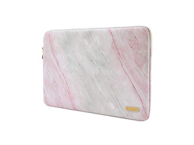 Sleeve Bag Compatible with 13133 Inch MacBook Pro MacBook Air Surface 34567 Waterproof Protective Marble Pattern PU Leather Carrying Case Cover