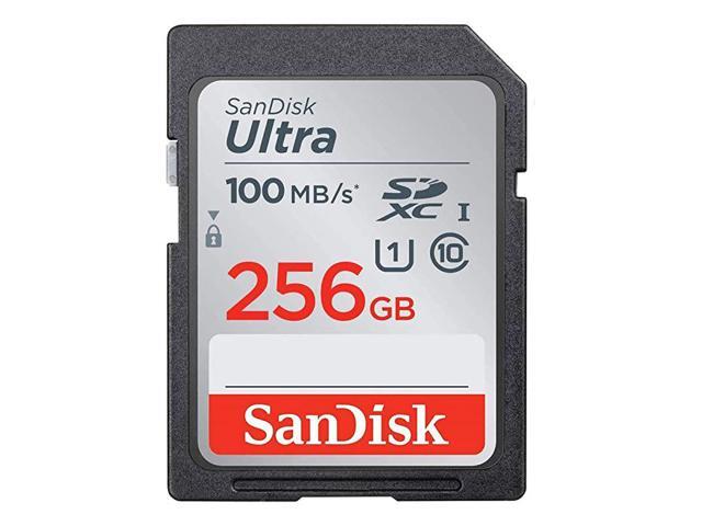 256GB Ultra SDXC UHSI Memory Card 100MBs C10 U1 Full HD SD Card SDSDUNR256GGN6IN