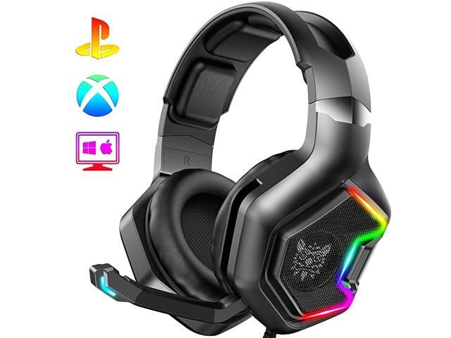 Gaming Headset for PS5 PS4 Xbox Series X S Xbox One Games PC Gaming Headphone with 71 Surround Sound Noise Canceling Mic for Playstation 5 Mac