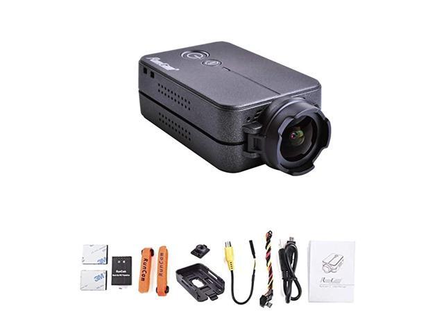 2 FPV Camera 1080P60fps Ultra HD Mini WiFi Sports Action Video Camera Black