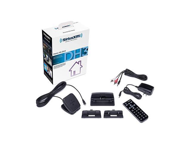 SXDH3 Satellite Radio Home Dock Kit with Antenna and Charging Cable Black