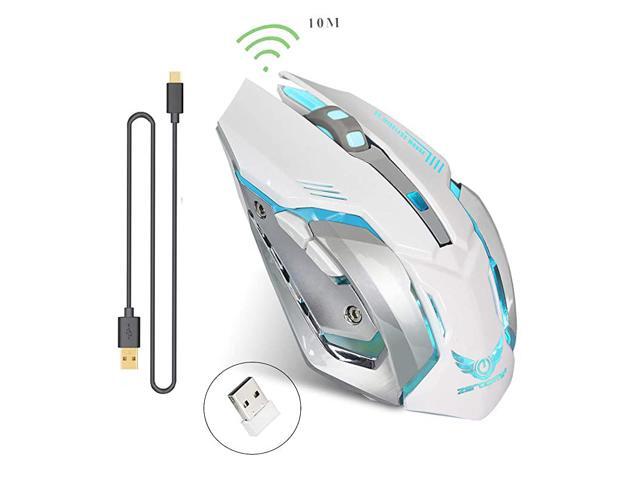 Magic Wireless Bluetooth Mouse Travel UltraThin Portable Mini Mice Compatible with PCMACLaptopAndroid Windows XP Tablet M50 White