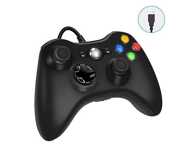 360 Wired Controller for Microsoft 360 Game Controller with DualVibration Turbo for 360360 Slim and PC Windows 7810 White