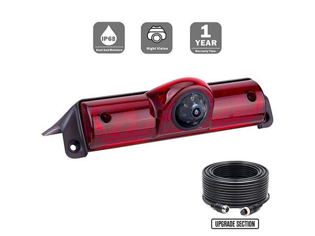 Rear View Camera Backup Camera Replacement for Chevy Express GMC Savana Cargo Van TransporterSavana Explorer 20032018 Year Third Brake Light with