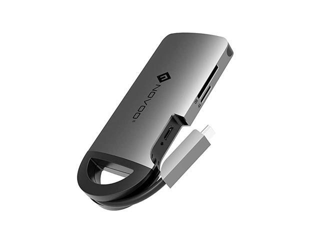 USB C Hub Multiport Adapter 8 in 1 Type C Hub to HDMI 4K 3 USB 30 SDTF Card Reader Giga Ethernet 100W PD Charging Port Compatible with MacBook Pro