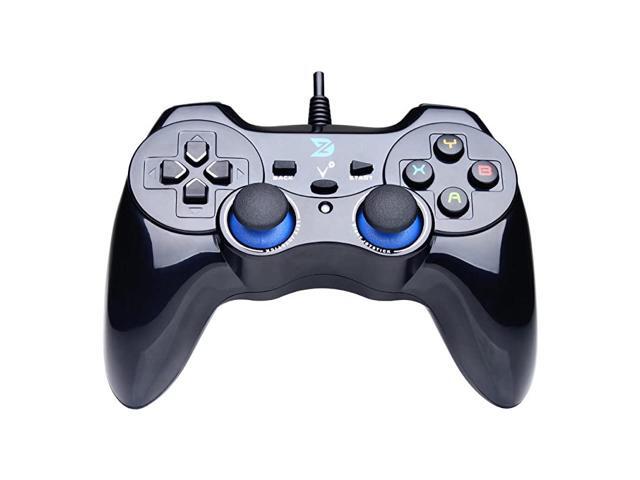 V+ USB Wired Gaming Controller Gamepad for PCLaptop ComputerWindows XP7810 PS3 Android Steam Black