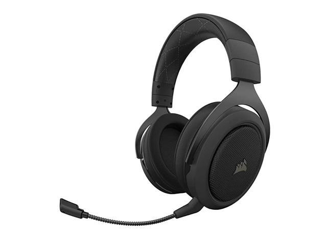 HS70 Pro Wireless Gaming Headset 71 Surround Sound Headphones for PC PS5 and PS4 Discord Certified 50mm Drivers Carbon