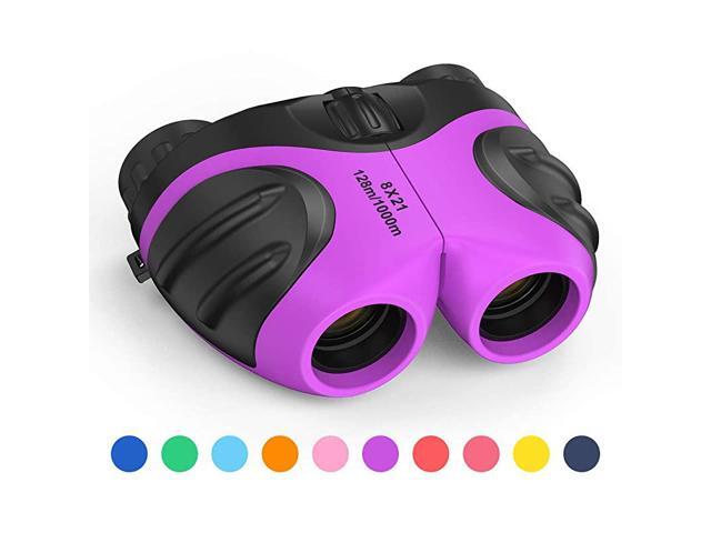 Toys for Girls Boys Kids Age 312 Shockproof Binoculars for Kids Compact 8x21 High Resolution Fun Toys for Kids Age 512 Birthday for 512 Year Old