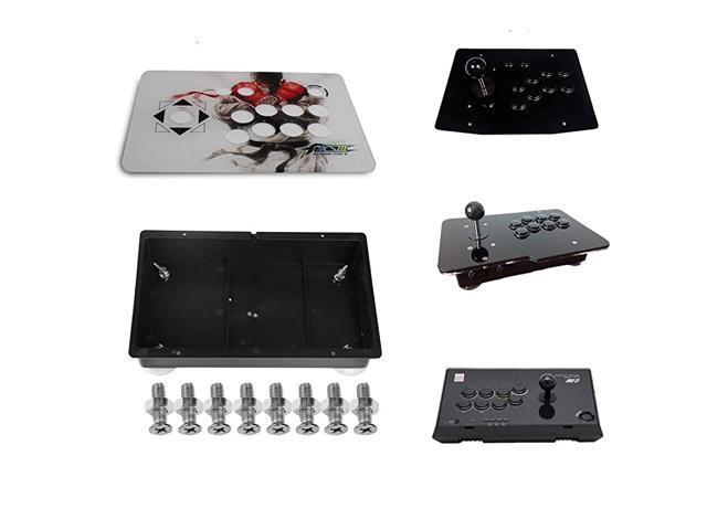 Acrylic Panel and Case Joystick DIY Set Kits Replacement for Arcade Game Machine Cabinet Controller DIY Kit