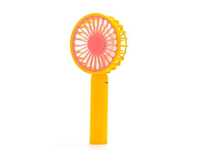 Portable Outdoor Cooling Fan Pocket Mini Battery Operated Handheld Fan3 Speeds Small USB Rechargeable AC Personal Fan for Stroller Women Travel
