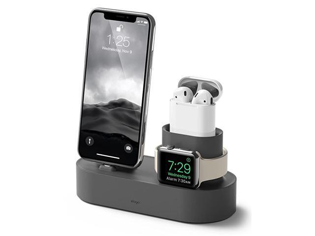 3 in 1 Apple Charging Station Compatible with Apple Watch Series 6SE54321 Apple AirPods 21 iPhone 11 and All iPhone Models Original Cables Required